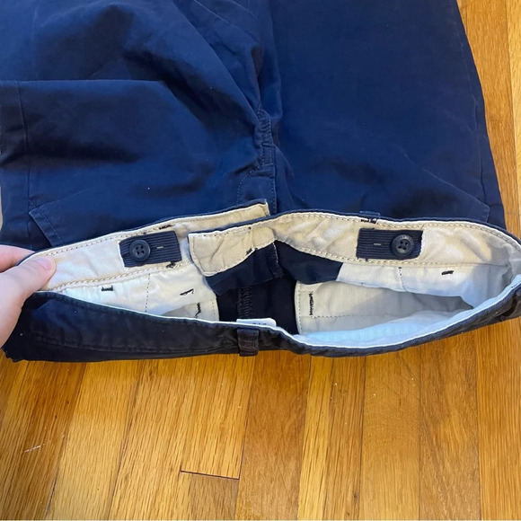 4/$25 Gap Kids Boys Navy Blue Uniform Chino Pants Size 16 Slim - Picture 5 of 9